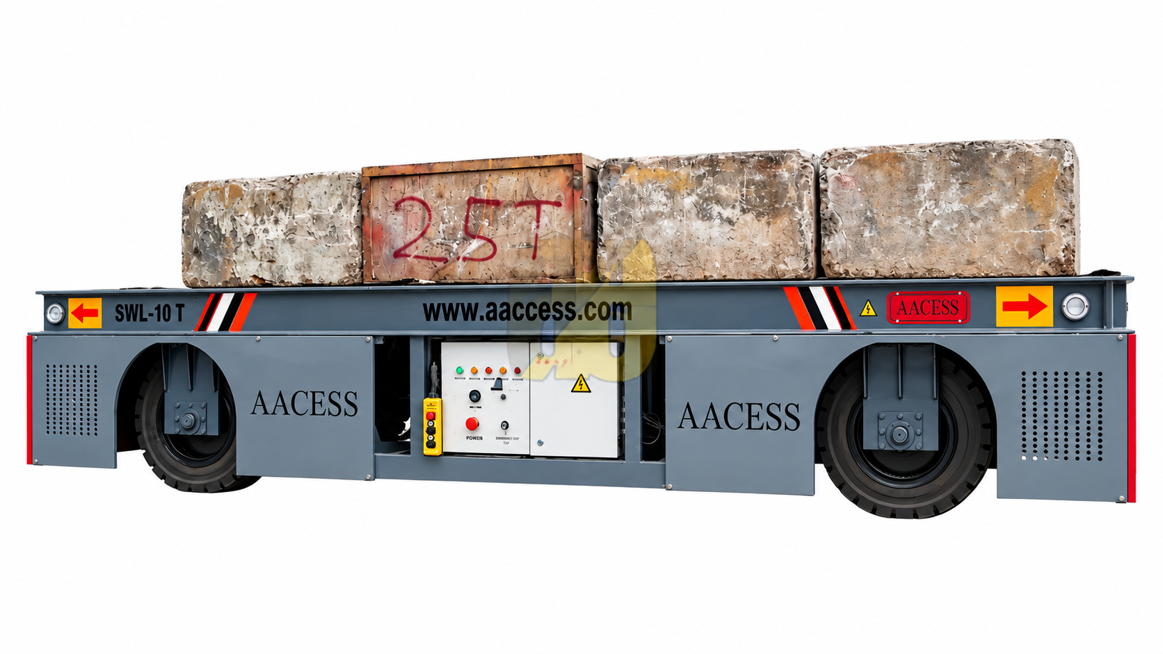 Battery Operated 35 Degree Rotational Trolley