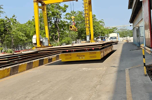 Battery Operated 35 Degree Rotational Trolley