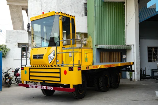 battery operated industrial truck trolley