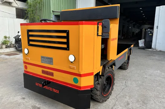 battery powered transfer trolley
