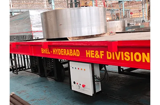 trackless trolley with lifting platform