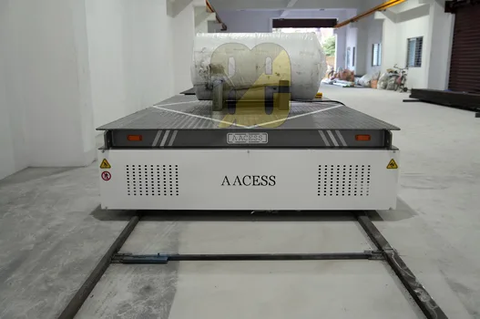 heavy duty coil transfer trolley