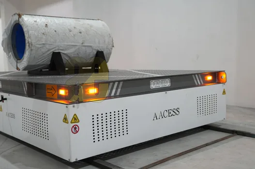 coil transfer trolley system