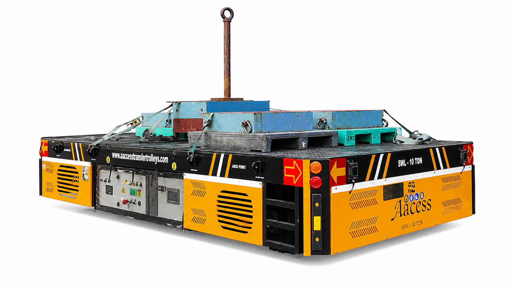 Battery Operated 90&deg; Rotational Trolley