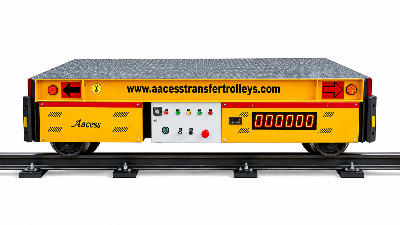 Battery Operated Rail Guided Trolley