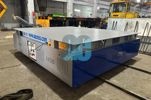rail guided trolley heavy duty