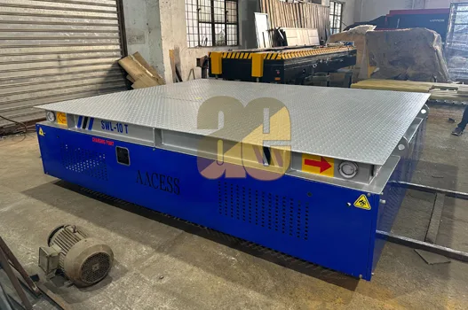 rail guided trolley heavy load