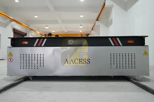 rail guided transfer trolley