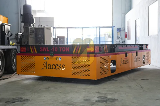 90 degree rotation transfer trolley