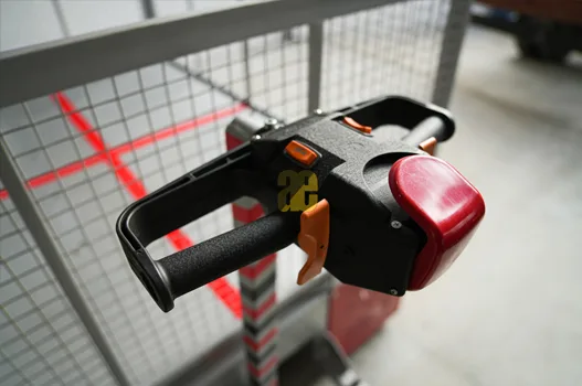 tiller operated transfer trolley