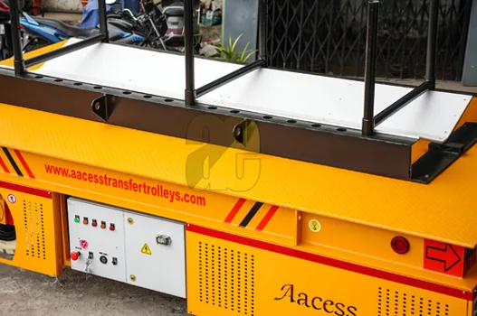 trackless coil transfer trolley industrial