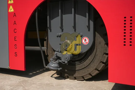 battery operated trackless transfer trolley