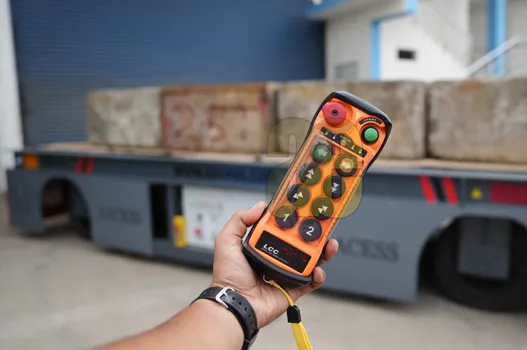 industrial trackless transfer trolley