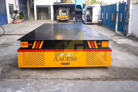 heavy load trackless transfer trolley