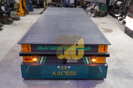 Battery Operated Omni Direction Transfer Trolley