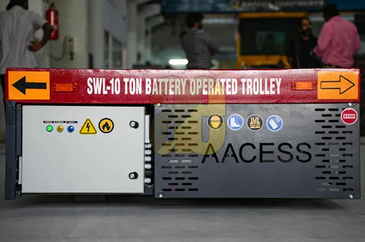 rotational transfer trolley industrial use