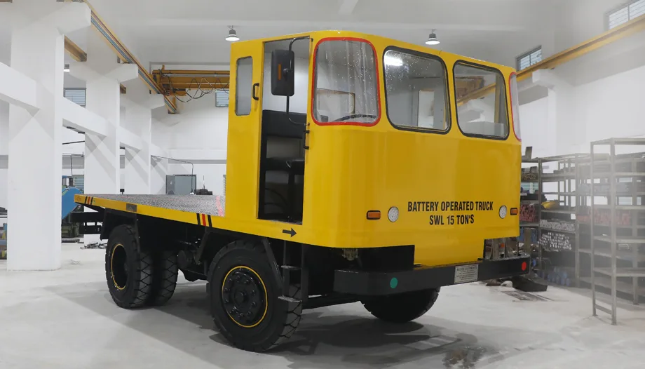heavy duty transfer trolley installation