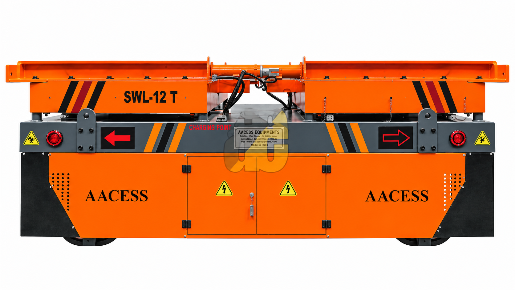 Battery Operated Die Transfer Trackless Trolley