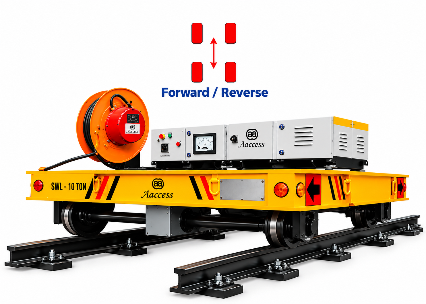 Aacess Electrically Operated Transfer Trolley Modes and Unit